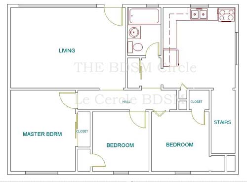 Un plan simple de notre maison