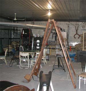 Atelier industriel avec quipement BDSM